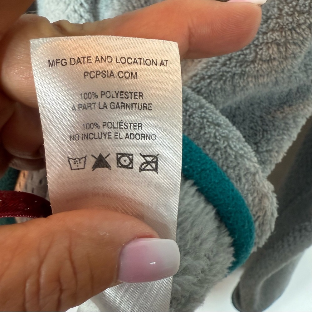 Patagonia Women’s Retool Snap-T Fleece Pullover Gray & Teal. Size Medium. NWOT - Picture 10 of 16